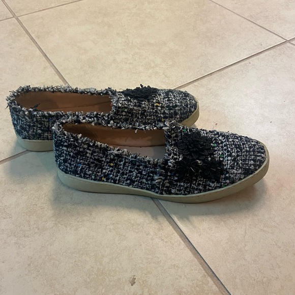 Zara slip on tweed sneakers - Picture 7 of 8